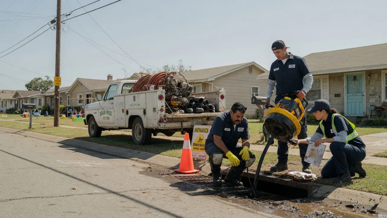 Drain Cleaning in Burleson, TX near me